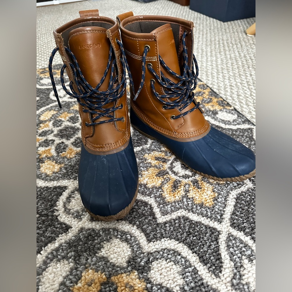 Lands' End insulated Duck boots
